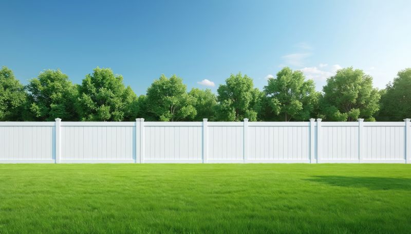 Modern Vinyl Fence