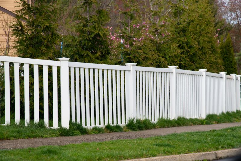 White Fence Installation