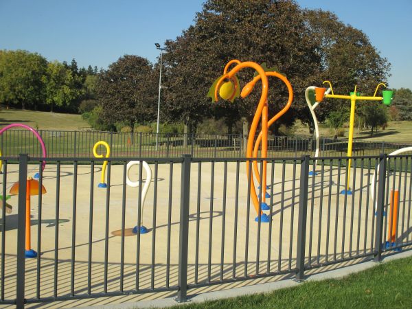 Playground Fence Construction